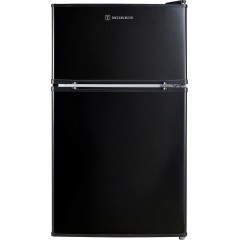 Morris Ψυγείο Δίπορτο 87lt Υ83.7xΠ47xΒ49.2εκ. Μαύρο B72088ETD